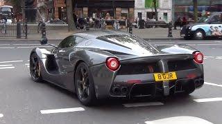 Crazy Supercars in London - Ramsay's LaFerrari, Enzo, Veyron WRC and More!