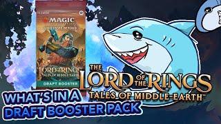 What's in a Lord of the Rings Draft Booster Pack? | Tales of Middle Earth MTG Guide