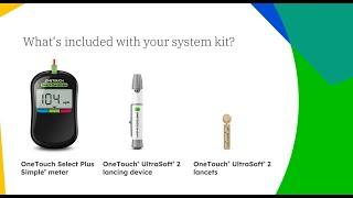 OneTouch Select Plus Simple with UltraSoft 2 Lancing Device | Demo Video