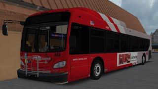 Omsi 2 | CANTA Aggressive New Flyer XD40 #453 - Route 92