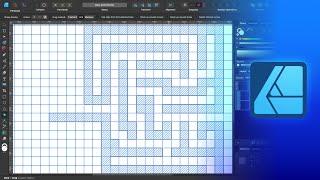 Easy Way to Draw a Maze Using Shape Builder Tool in Affinity Designer V2