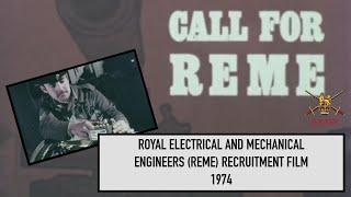 Royal Electrical and Mechanical Engineers (REME) recruitment documentary for the British Army 1974