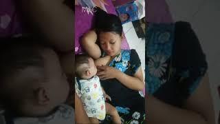 Daily vlog mother and children । how to breastfeeding baby