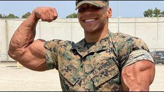 USA Marine Oxymoron Eating Diet for Fitness  Soldier