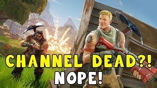 SNEAKY G CHANNEL DEAD?!  UPDATE VIDEO! (Fortnite Battle Royale PS4 Gameplay) & Giveaway