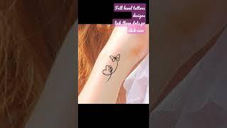 tattoo designs for girls || tattoo designs for hand #tattoolover #tattoos #tattoo #handtattooideas