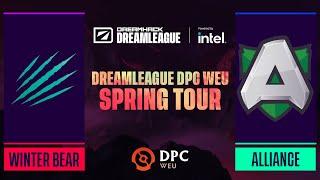 Dota2 - Alliance vs Winter Bear - Game 2 - DPC WEU Tour 2 - DreamLeague Season 17