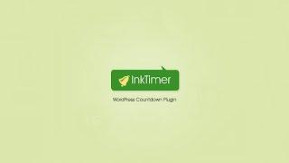 InkTimer - WordPress Countdown Plugin