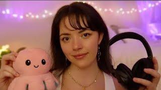 ASMR Helping You Feel Safe and Sleepy (personal attention, noise suppression, drawing your aura, +)