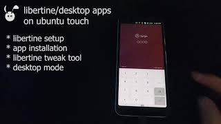 How to use Libertine / Desktop Apps on Ubuntu Touch - Pixel 3a - GIMP