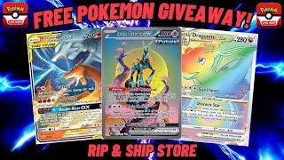 Live - Free Giveaways! Pokémon Cards & Rip & Ship Store!