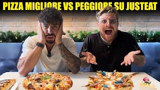 MIGLIORE vs PEGGIORE PIZZERIA SU JUST EAT - LA PIZZA CON IL PESCE RISCHIA DI FARCI STARE MOLTO MALE!