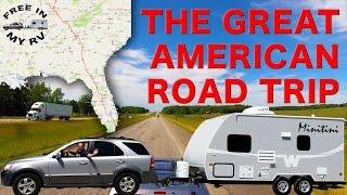 GREAT AMERICAN ROAD TRIP - RV trip from MIAMI to CHICAGO and back, boondocking and exploring.