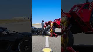 GTA V : BLACK-SPIDER VS IRON-MAN MATCH, WHO IS RICHER  #shorts #gta5