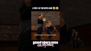 2 for 1 at the boys club ‍️ GTA Vice City Stories - Disco Bikers #funnygamingmoments #gta #funny