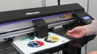 CG-AR Series Cutting Plotter. How to make a Magnetic Sticker!