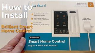 How to Install Brilliant Smart Home Control in 7 mins #howto #smarthome #homeautomation