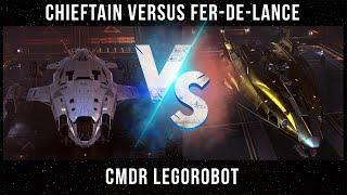 Chieftain vs. FDL PVP against CMDR Legorobot