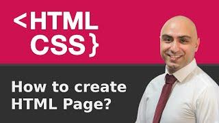 Create HTML / Web Design with HTML & CSS Tutorial (2020)