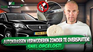 Autokrassen verwijderen zonder te overspuiten! - AUTOKRASSEN.NL