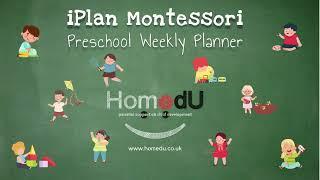 iPlan Montessori Pre-School Planner