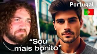 wuant reage a "Homens Mais Bonitos de Cada País de Acordo com AI"