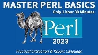 Master PERL BASICS Fast! - EASY & FUN - COMPILATION Tutorial 2023