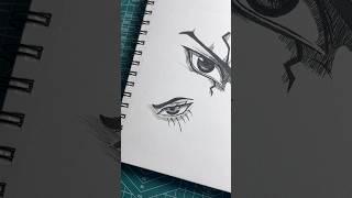 Anime eyes Drawing #anime #drawing #shorts