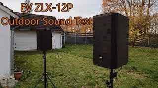 EV ZLX-12P - Outdoor Sound Test