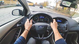 Ford Focus Sedan | 4K POV Test Drive #392 Joe Black