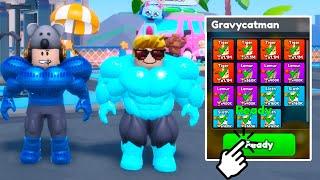 Gravycatman Traded Me THE BEST PETS in Gym Star Simulator