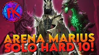 MARIUS SOLO! Hard Dragon 10 and Spider! Lethal Set Arena Build | Raid: Shadow Legends