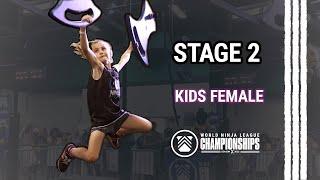 KIDS FEMALE | STAGE 2 | SEASON X | 2025 World Ninja League Championships