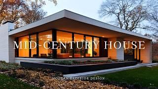 Top 10 Mid-Century Modern House Exterior Design Ideas for a Bold, Angular Look