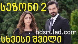 სხვისი შვილი 2 სეზონი ქართულად / sxvisi shvili 2 sezoni qartulad