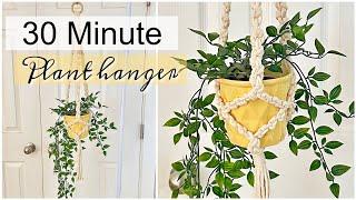 DIY Macrame Plant Hanger