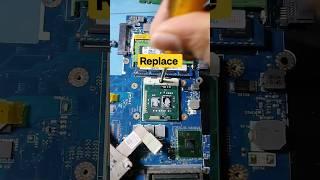 How to Replace Laptop CPU  | Laptop Processor@macnitesh #laptop #CPU