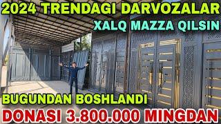 3 OKTABR NAMANGAN TEMIR DARVOZALA 2024 TRENTDAGI DARVOZALAR 3.800.000 MINGDAN TAYYOR DARVOZALA