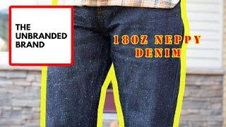 The Unbranded Brand: 18oz Neppy Indigo Jeans