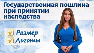 Госпошлина при принятии наследства | Размер, льготы