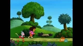 Dora the explorer - Tallest Mountain being ticklish with the watermelons (Including Tico)