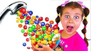 Папа хочет конфеты или волшебный душ из m&m's