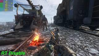 Metro Exodus: Ray Tracing on vs off ( without DLSS )