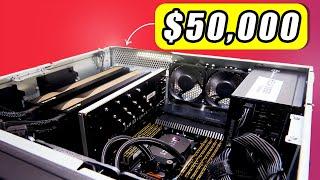 We Built the Ultimate $50,000 PC in a Server!