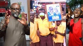 Away,Give Us Our Property! School Children H00t & Cháșe Out NPP Asante Bediatuo-Nana Otu Orders Them