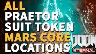 All Praetor Suit Token Mars Core Doom Eternal Locations