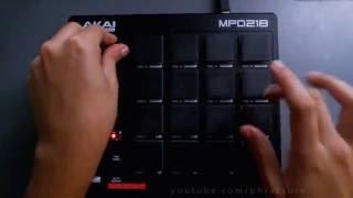 Akai MPD218 Session 2 - Live Chill Hip Hop