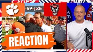 Clemson Beats NC State - Josh Pate Rapid Reaction