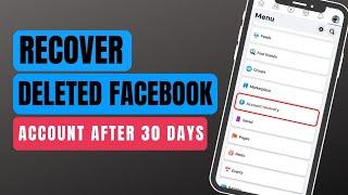 How To Recover Permanently Deleted Facebook Account After 30 Days [2023]