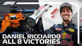 EVERY Daniel Ricciardo Win Of His F1 Career!